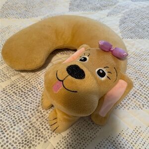 Baby toddler neck pillow dog